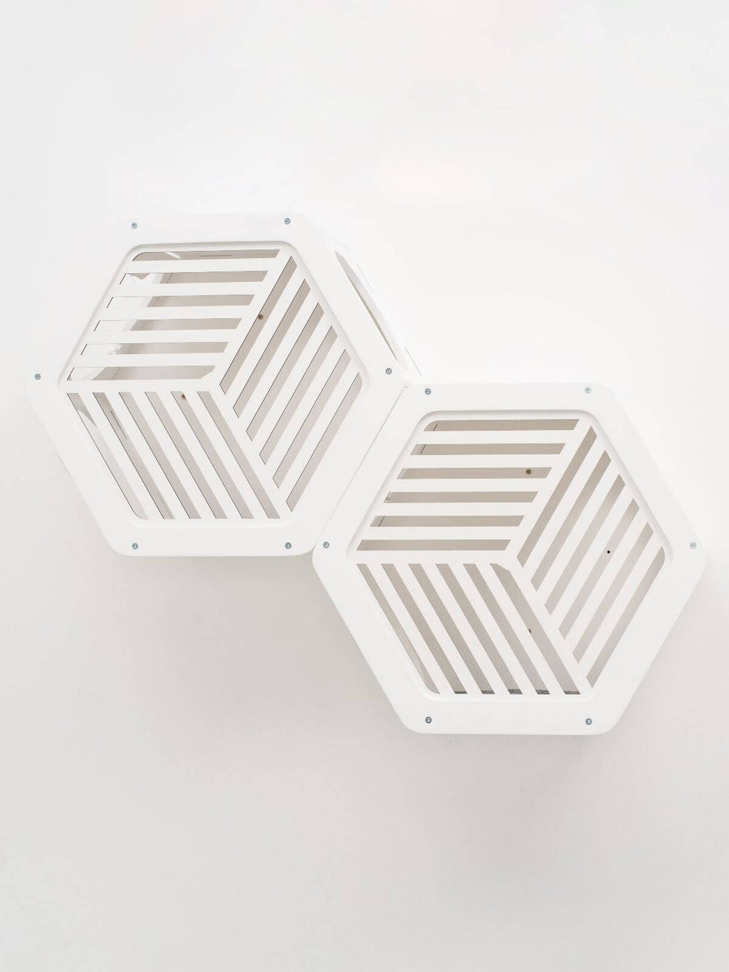 Wooden and Acrylic Frame for Hexagon