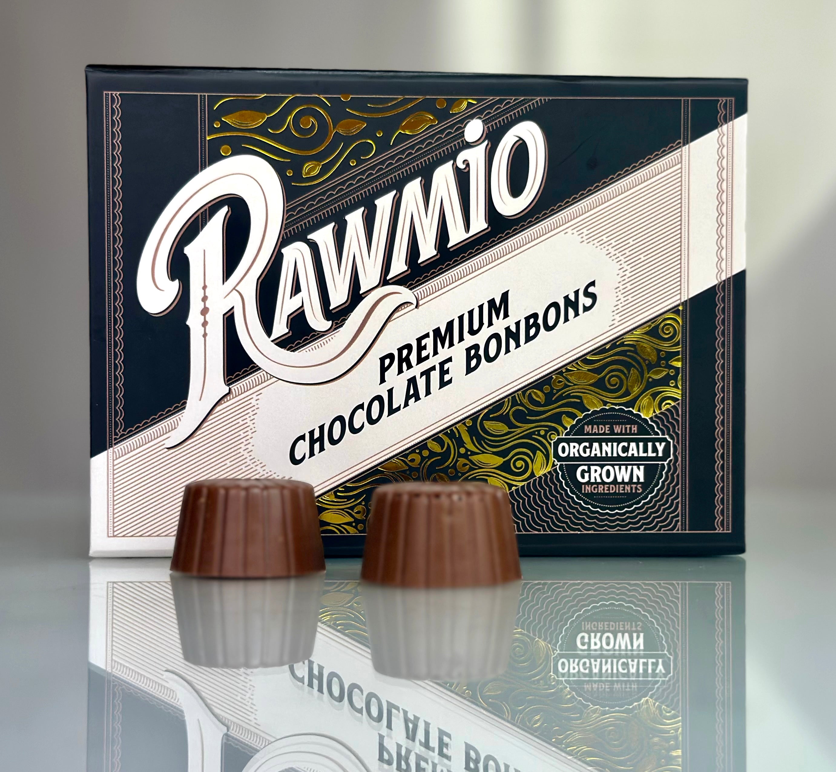 Rawmio 70% Dark Chocolate Bonbons, 6ea