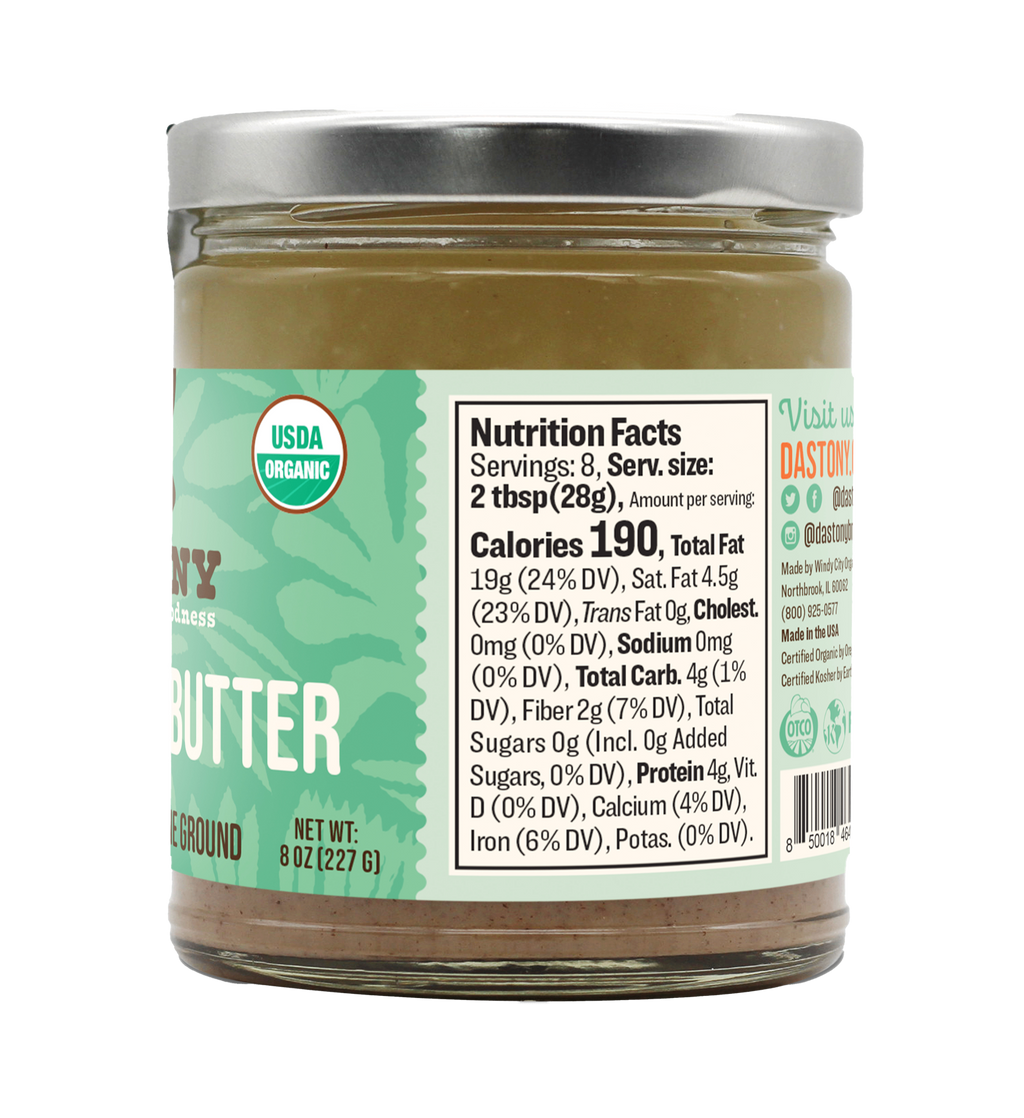 Organic Raw Brazil Nut Butter