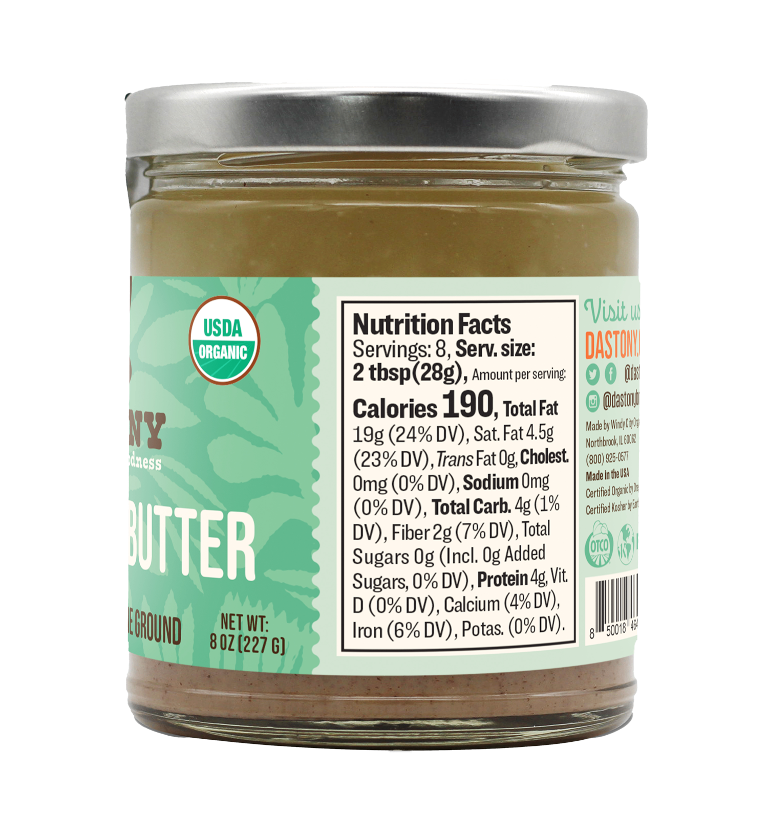 Organic Raw Brazil Nut Butter