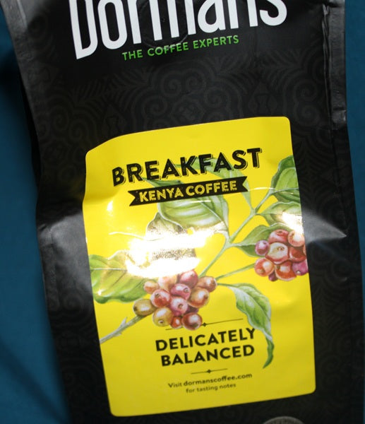 Dormans Breakfast Kenya Coffee - Dark Roast, Fine Grind 375g