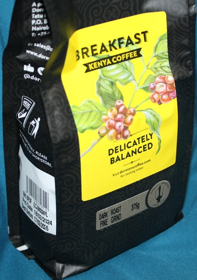 Dormans Breakfast Kenya Coffee - Dark Roast, Fine Grind 375g