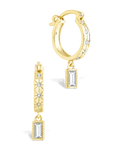 Sterling Silver Oaklyn Micro Hoops
