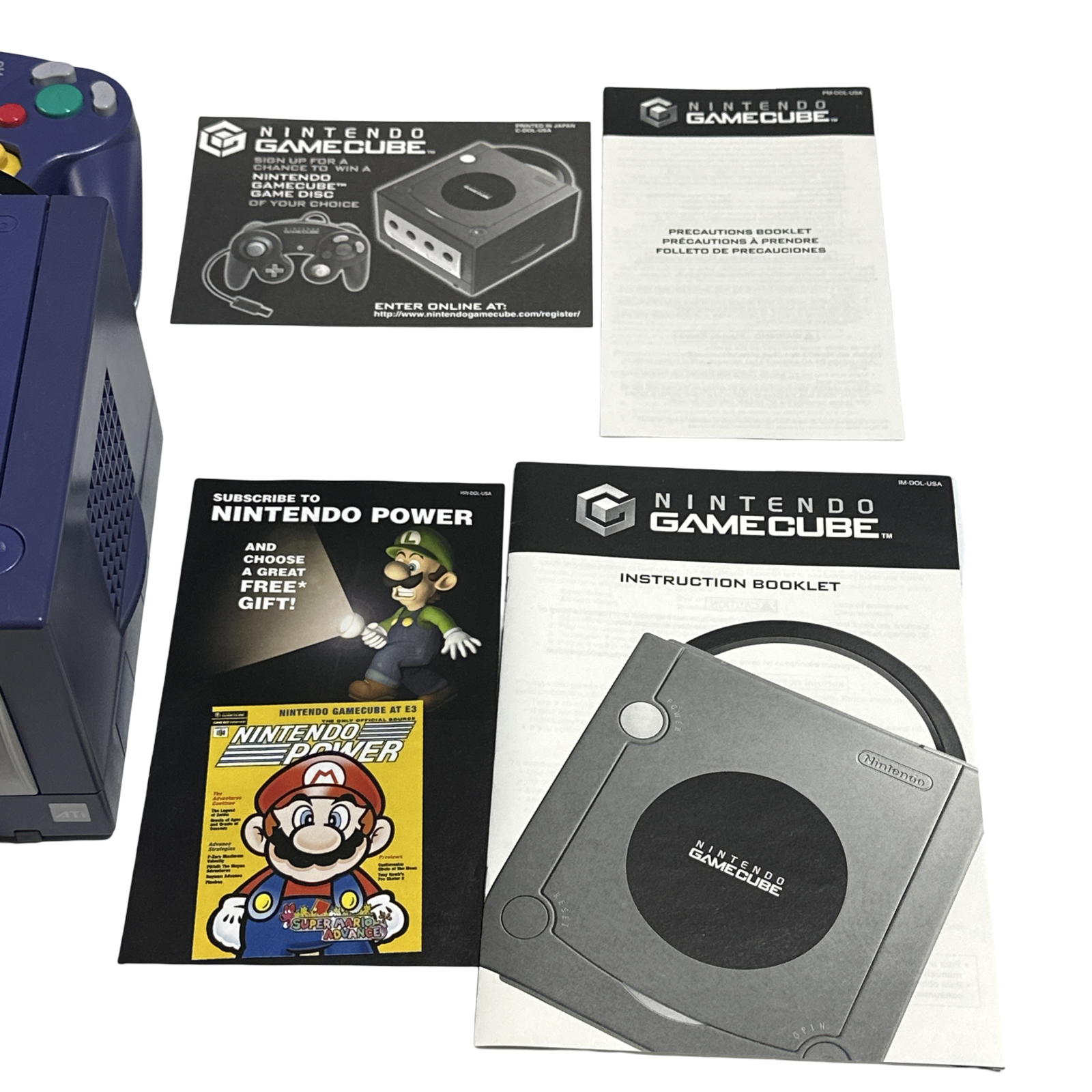 Indigo GameCube System [DOL-001] - GameCube (SUPER RARE)