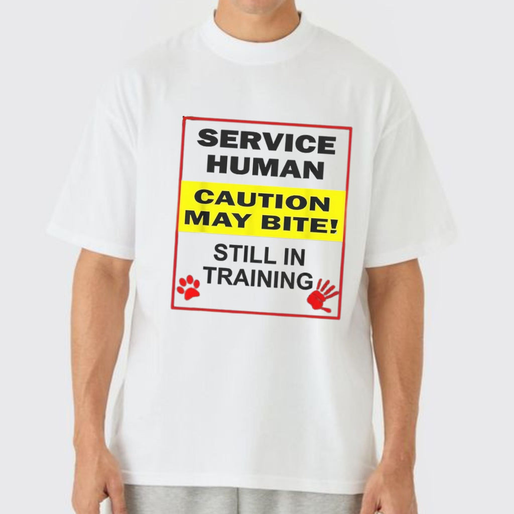 "Emotional Support Human Do Not Pet" T-Shirt - Funny Service Dog Love Tee, Summer Gift for Dog Owners