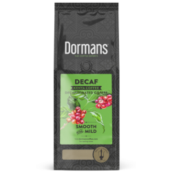 Dormans Decaf Kenya Coffee 375g standing pouch front view