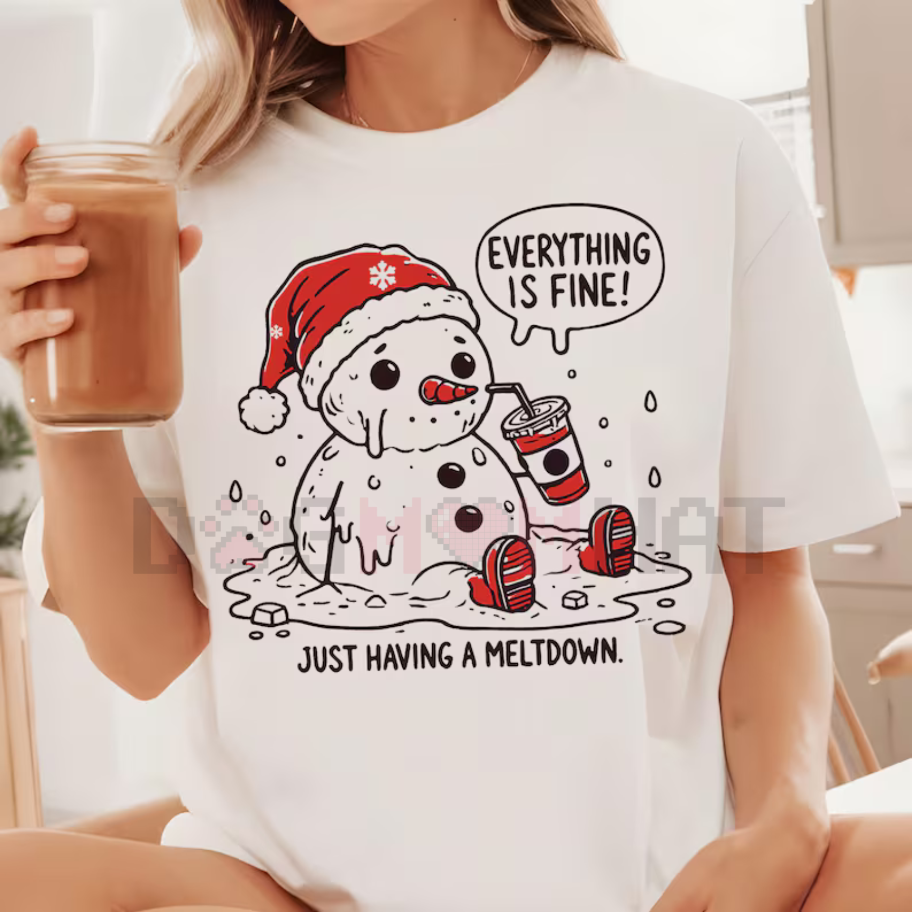 "Everything is Fine Just Having Meltdown" T-Shirt