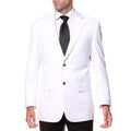 Gold Button Solid Bright Color Blazer