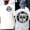 "F*ck Your Feelings" Skull T-Shirt - Bold Statement Graphic Tee, Edgy Sarcastic Attitude Shirt, Stoic Rebel Apparel