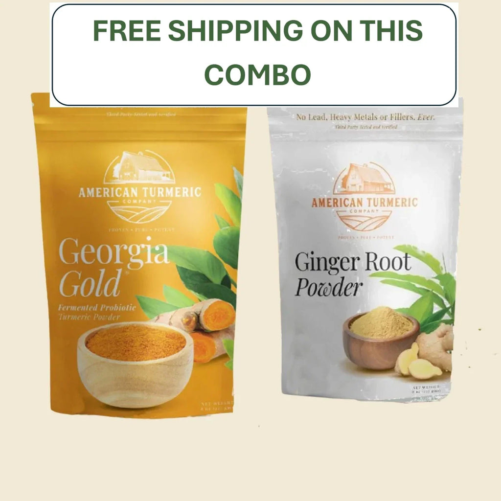 Lead-Free Fermented Turmeric & Ginger Powder Bundle – Synergistic Wellness