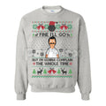 "Fine I'll Go But I'm Gonna Complain The Whole Time" Ugly Christmas Sweatshirt | Funny Relatable Holiday Jumper | Introvert Xmas Gag Gift