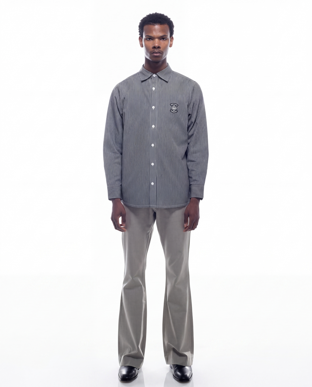 Flare Pants - Gray