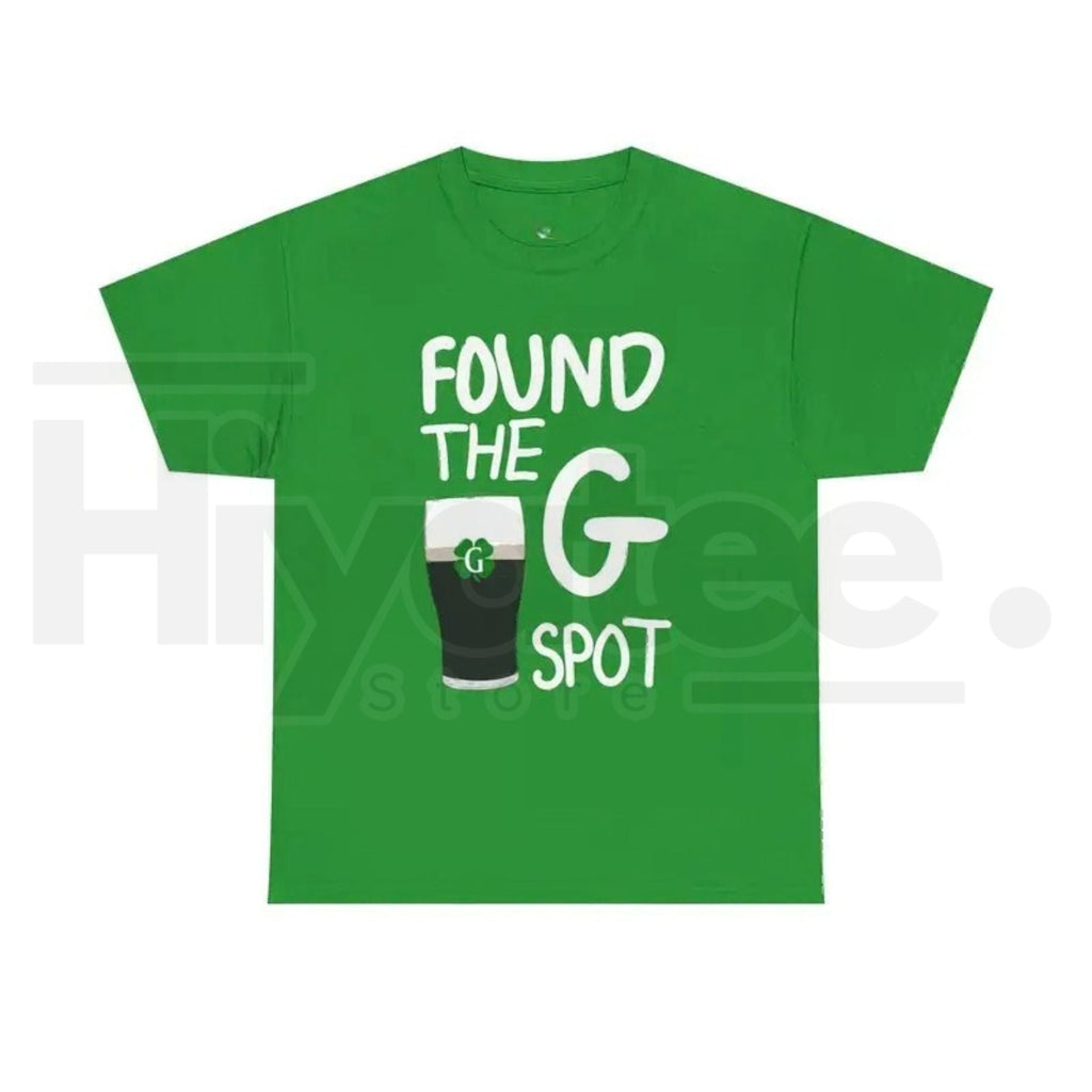 "Found The G" Funny St. Patrick's Day Tee – Split The G Irish Humor Shirt