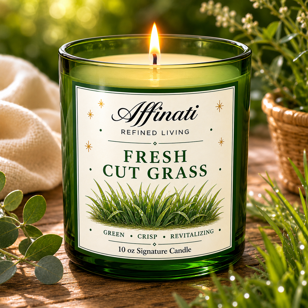 Fresh Cut Grass Signature Candle