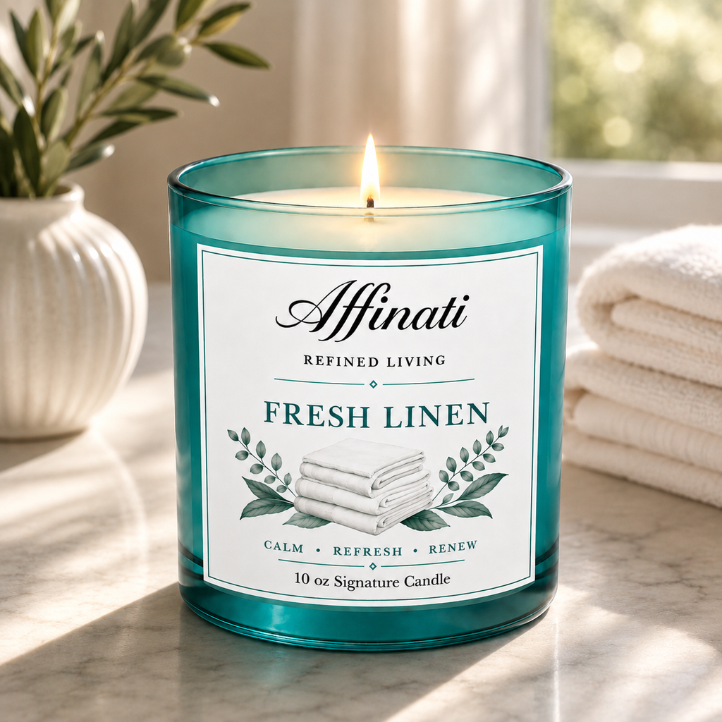 Fresh Linen Signature Candle