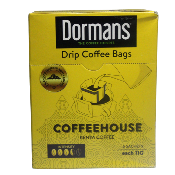 Dormans Coffee House Drip Coffee Bags 11g front package display