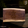 20" x 12" Black Walnut Cutting and Charcuterie Board