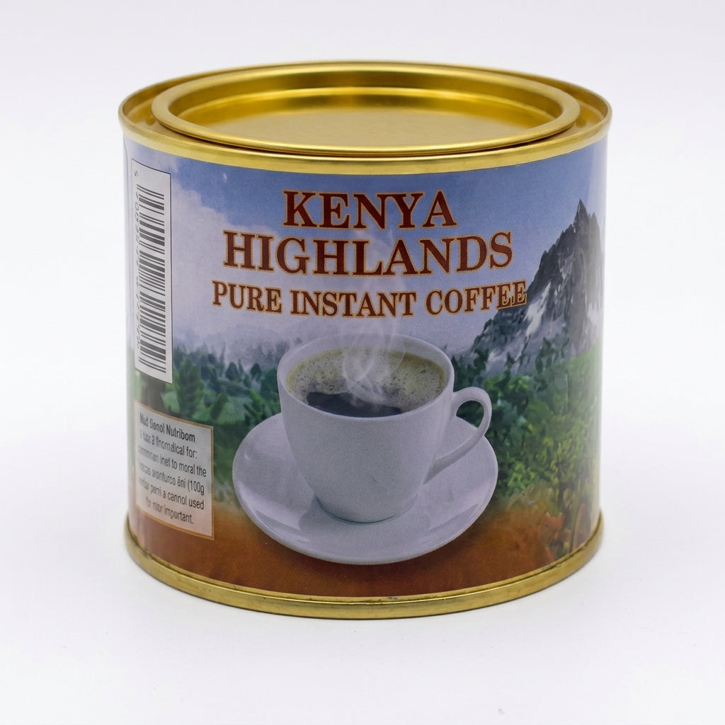 KENYA HIGHLANDS PURE INSTANT COFFEE 100G