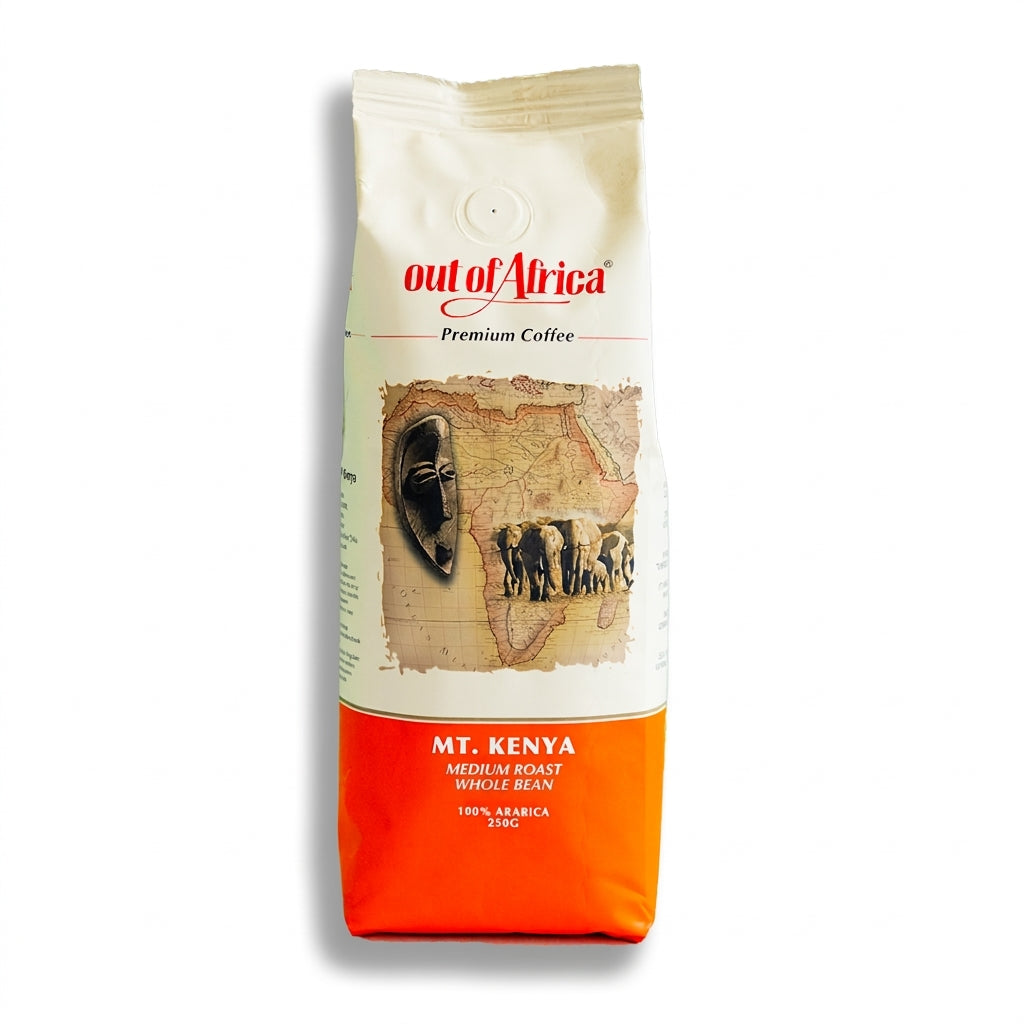 Out of Africa Medium Roast Whole Bean Coffee 250g