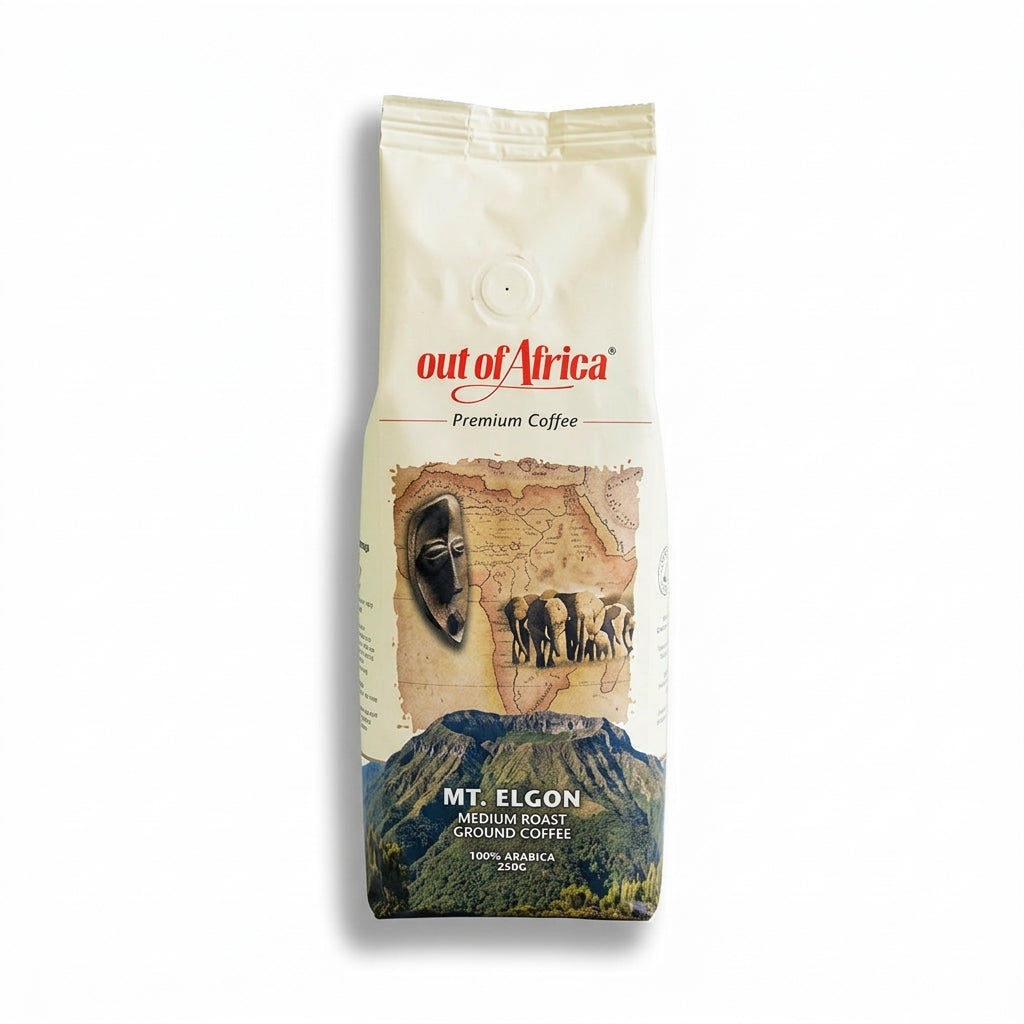 Out of Africa Medium Roast Ground Coffee, Conventional, 250 g (8.82 oz)
