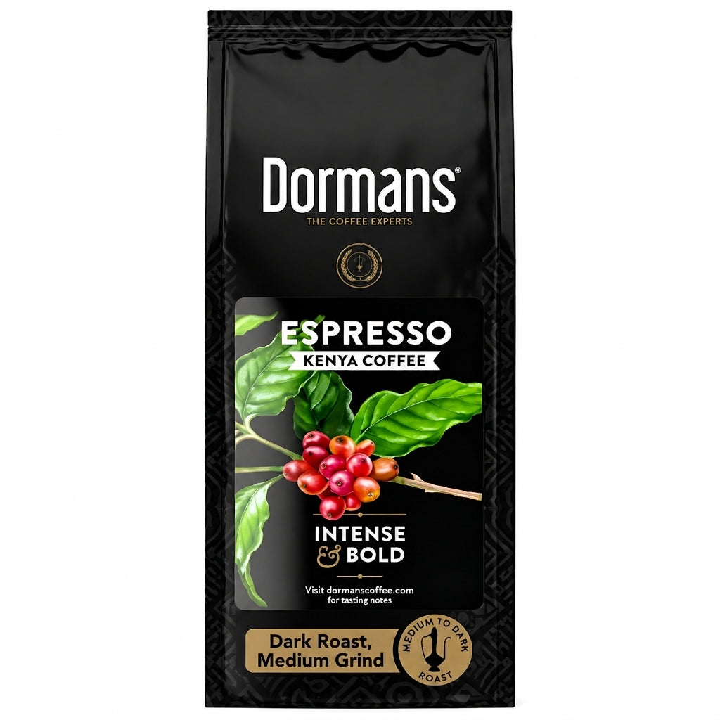 Dormans ESPRESSO Kenya Coffee - Dark Roast, Medium Grind 375g
