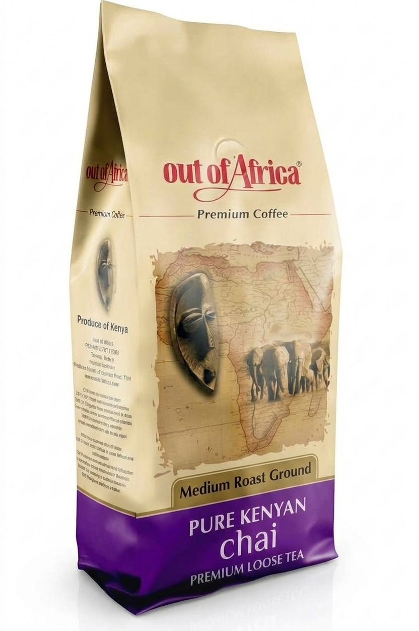 Out of Africa Mt. Elgon Medium Roast Ground Coffee, 500 g (17.64 oz)