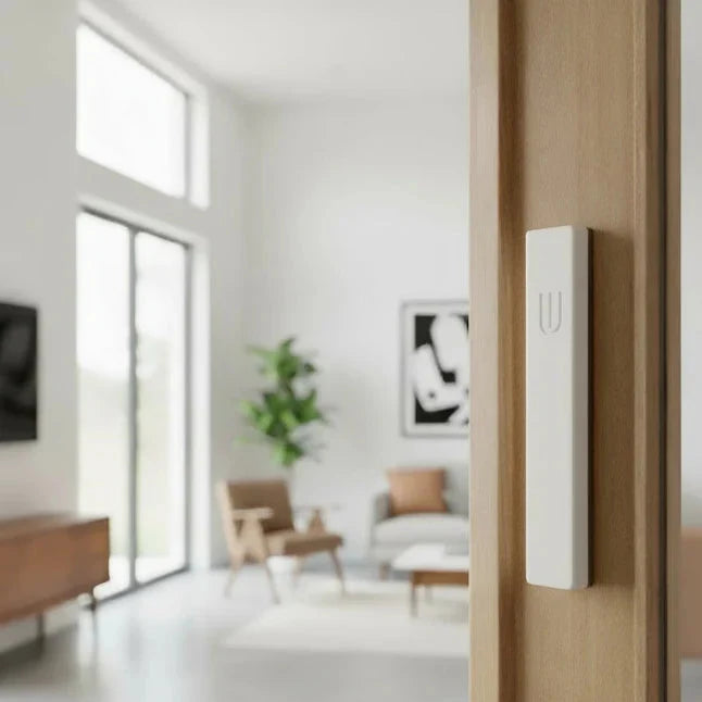 Elegant Black Concrete Mezuzah Case | Timeless