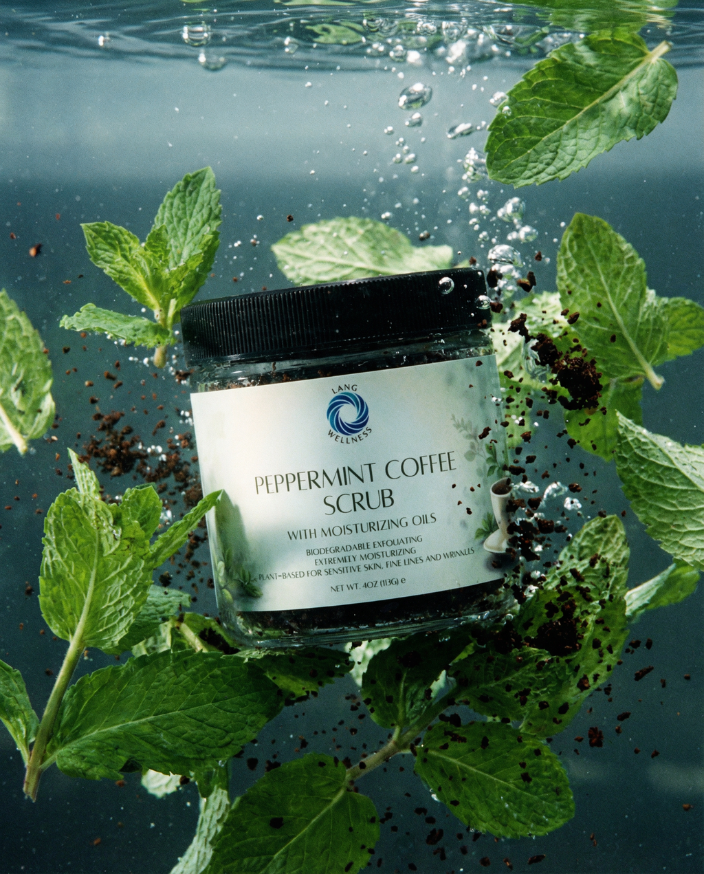 Peppermint Coffee Scrub