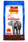 Gibsons Kenya Household Dark Roast Whole Bean Coffee 400g