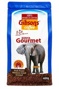 Gibsons Kenya Gourmet Dark Roast Medium Grind Ground Coffee 400g