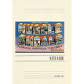 Vintage Lined Notebook Greetings from Muscle Shoals - Paperback