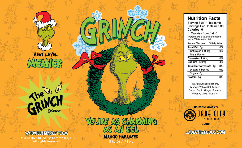 Grinch Hot Sauce 5-Pack : Series 2