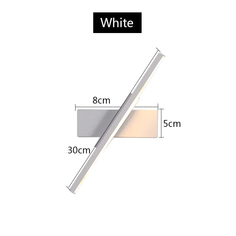 DecorBites™ Adjustable LED Wall Sconce Modern Bedroom Lamp