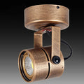 DecorBites™ Industrial Mini Ceiling Spotlights - Retro Adjustable Bronze Lamps