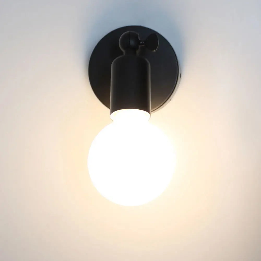 DecorBites™ Adjustable Angle Bedside Wall Lamp Holder for Modern Indoor Sconces