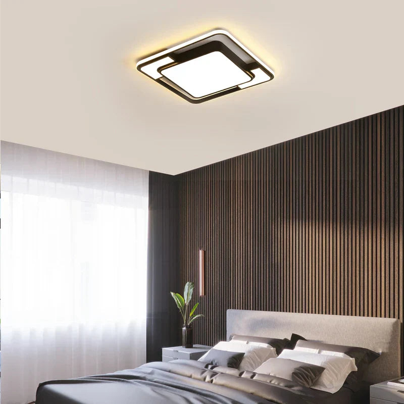 DecorBites™ LED Ceiling Lamps: Modern Dimmable Lighting for Home Decor