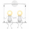 DecorBites™ Creative LED Wall Light Indoor Wall Sconce Modern Art Decor Iron E27