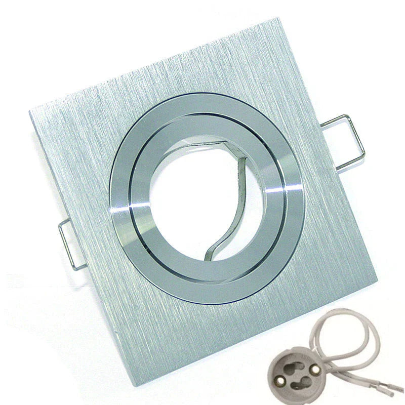 DecorBites™ Adjustable LED Ceiling Downlight Frame with GU10/MR16 Holder for Spot Lighting