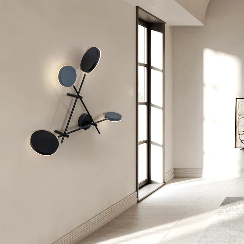 DecorBites™ Adjustable Rotating LED Wall Sconce with Switch, Modern Stair Hallway Fixture