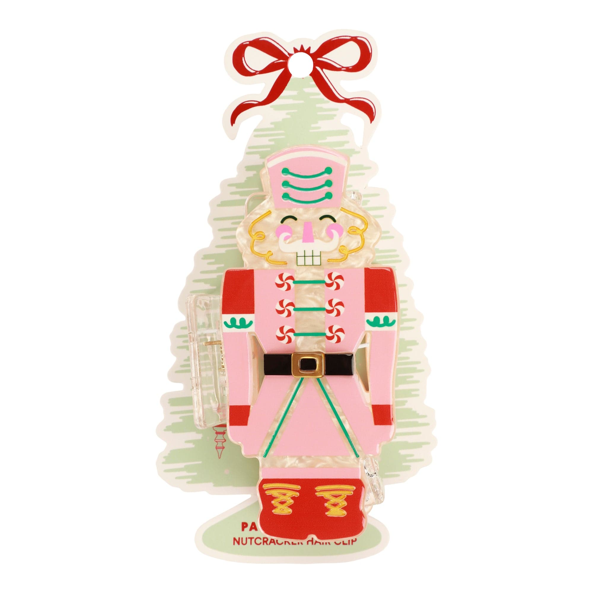 Nutcracker Holiday Hair Claw Clip
