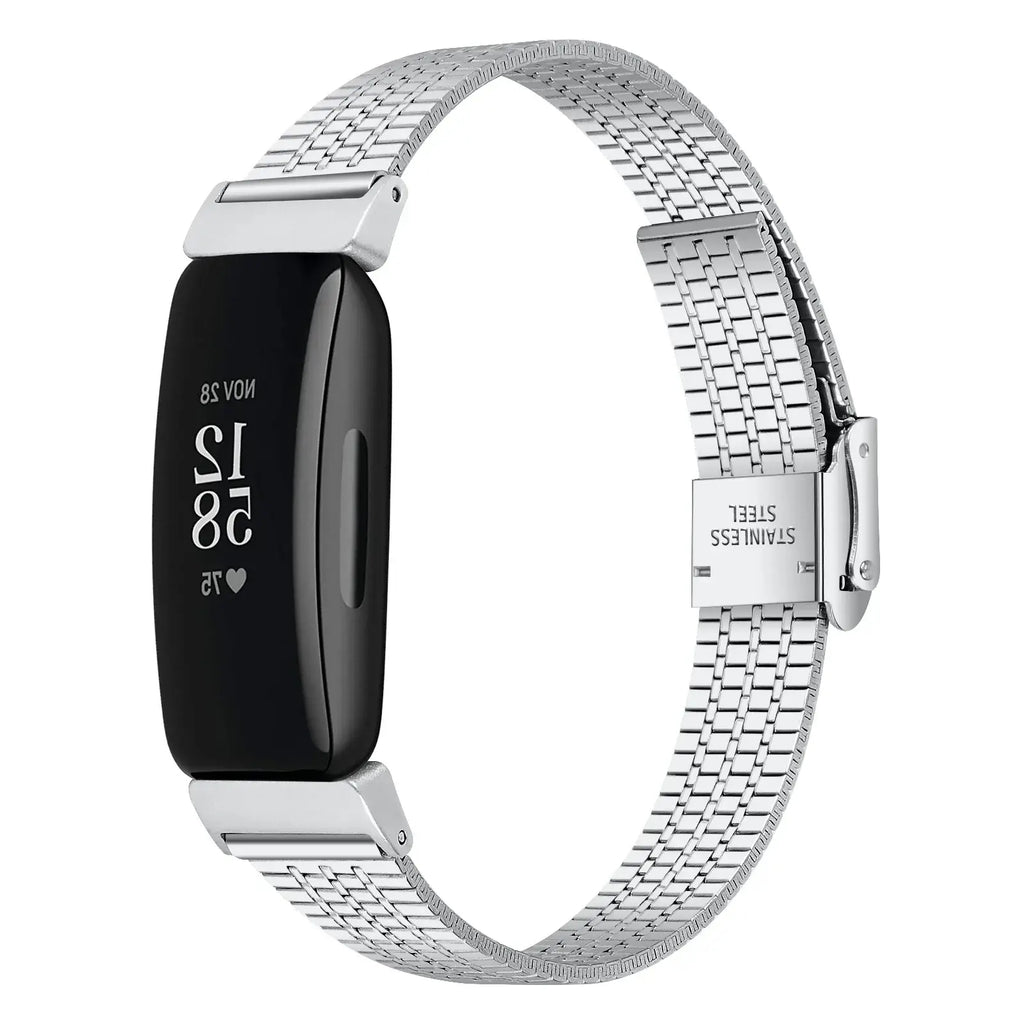 Fitbit Inspire 2, 1  Steel Band - Durable Metal Strap