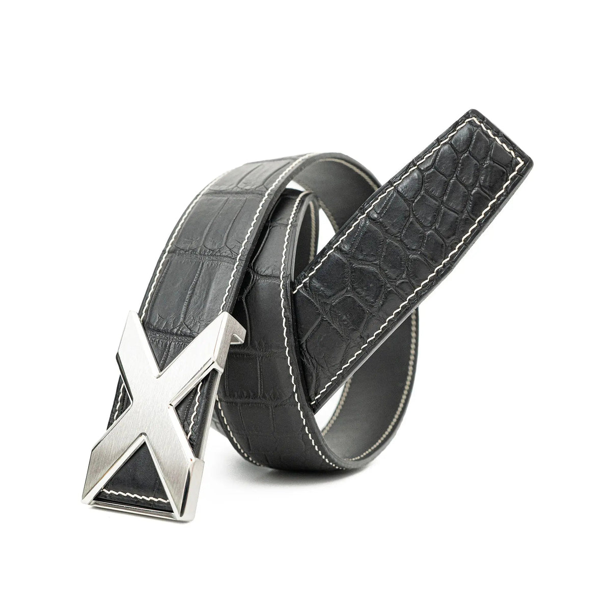 Handcrafted Alligator Leather Belts DVG2121