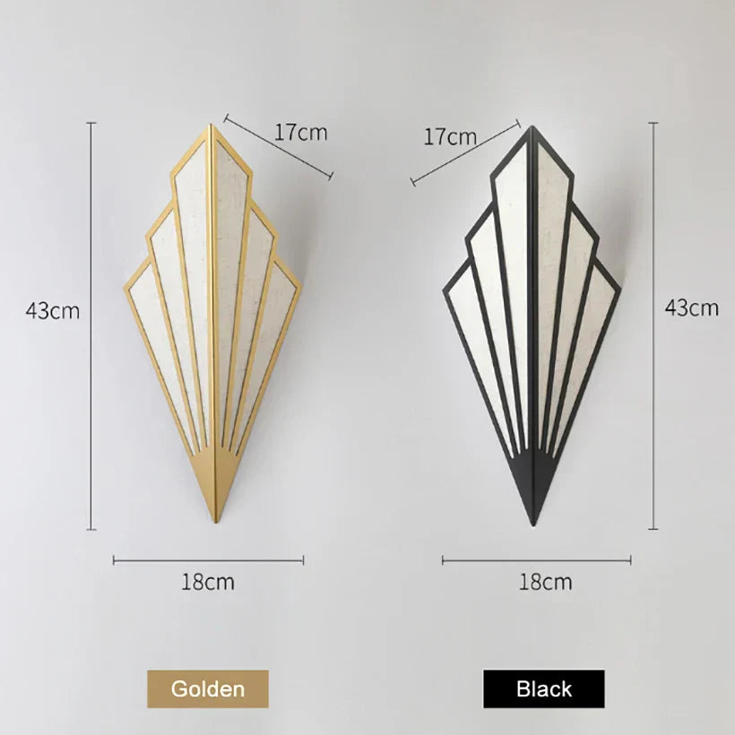 DecorBites™ LED Fan Wall Lamp for Indoor Lighting - E14 5W