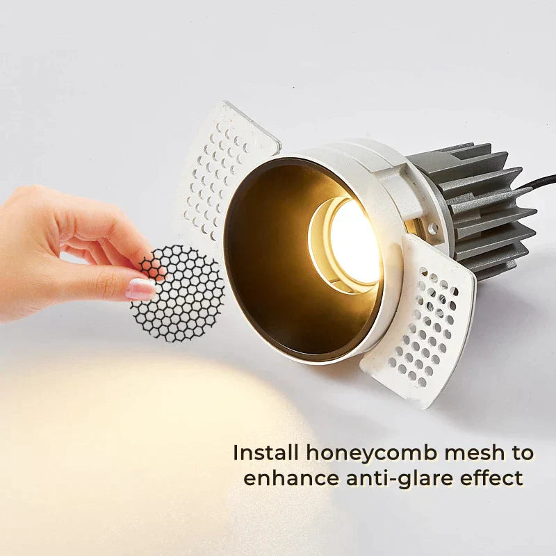 DecorBites™ Adjustable Recessed LED Ceiling Downlight for GU10/MR16/MR11 Bulbs