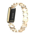 Stainless Steel Fitbit Luxe Band - Sleek Premium Design