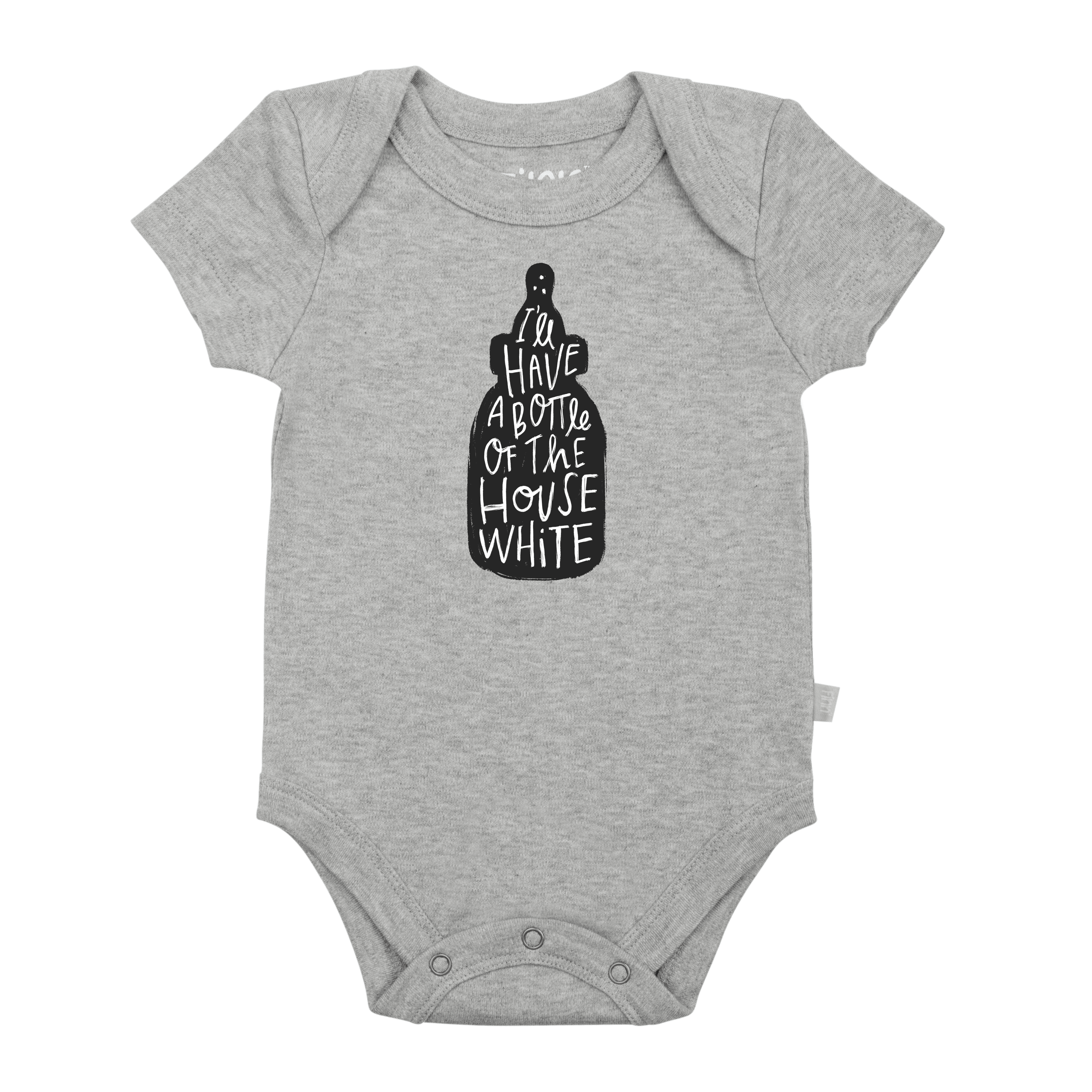 graphic bodysuit | house white (heather)