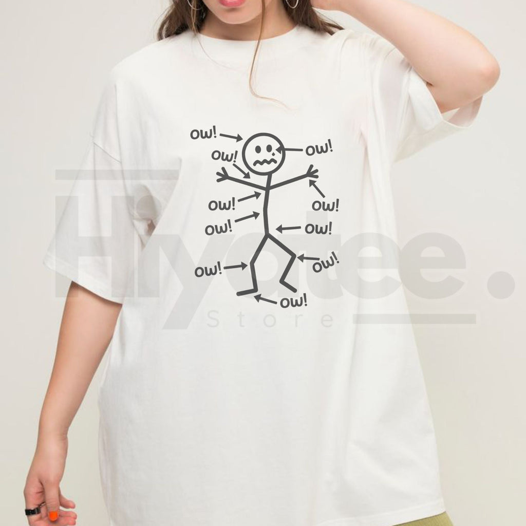 "Humorous Chronic Pain Awareness" – Funny Sarcastic Summer Casual Top