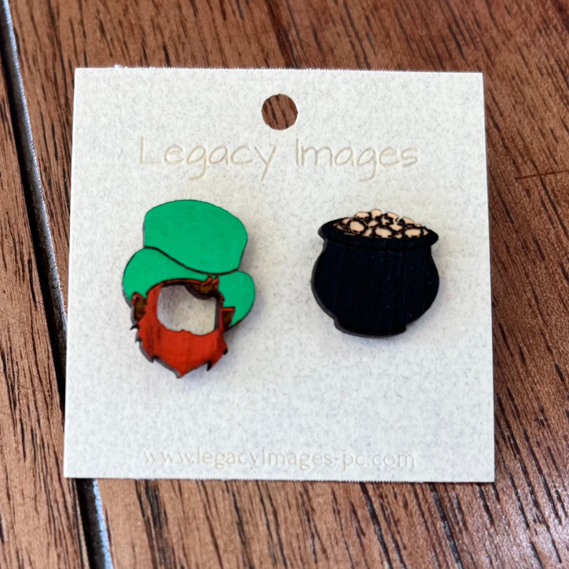 St. Patrick's Day Leprechaun Earrings