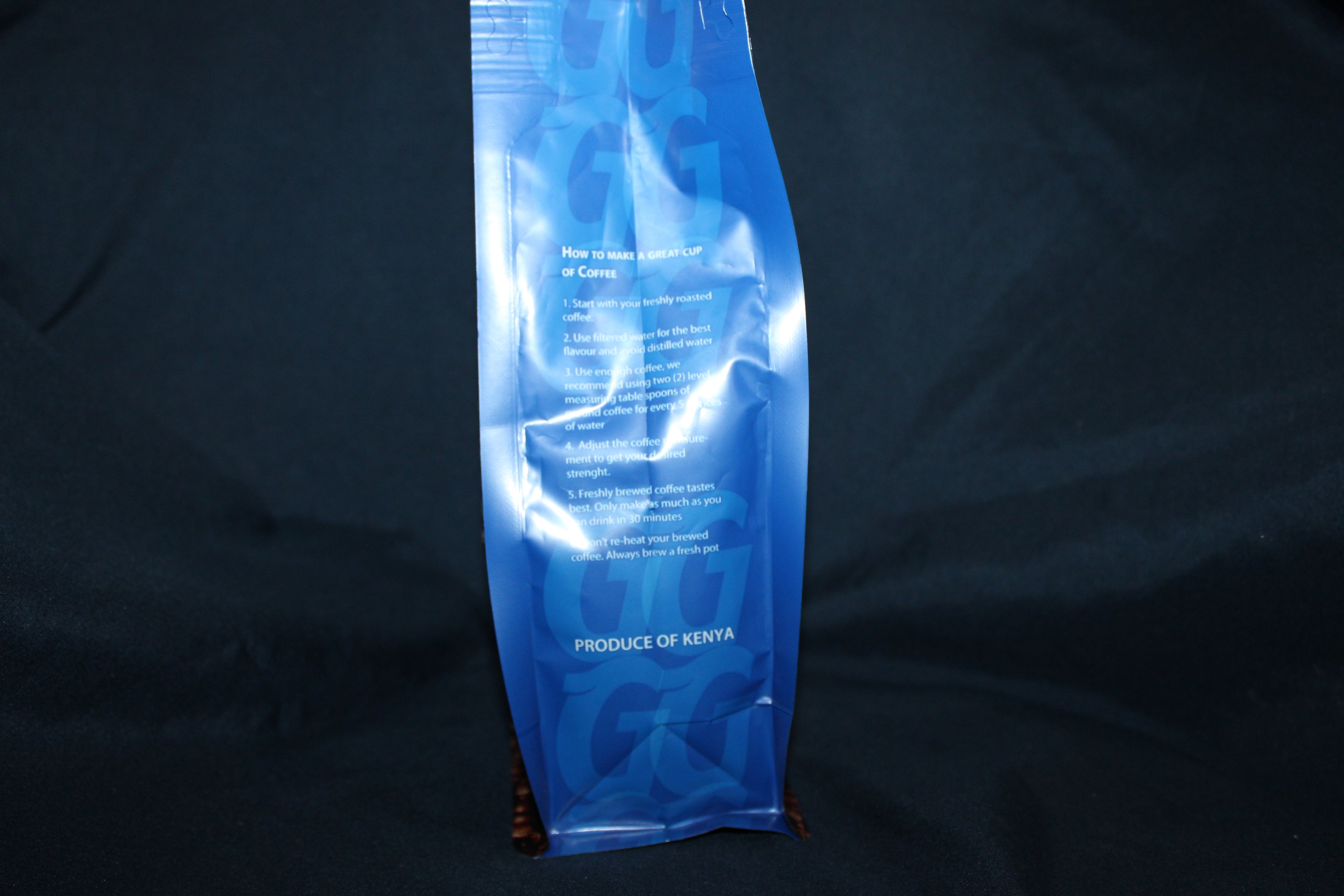 Gibsons Kenya Gourmet Coffee 400g Whole Beans – Medium Roast