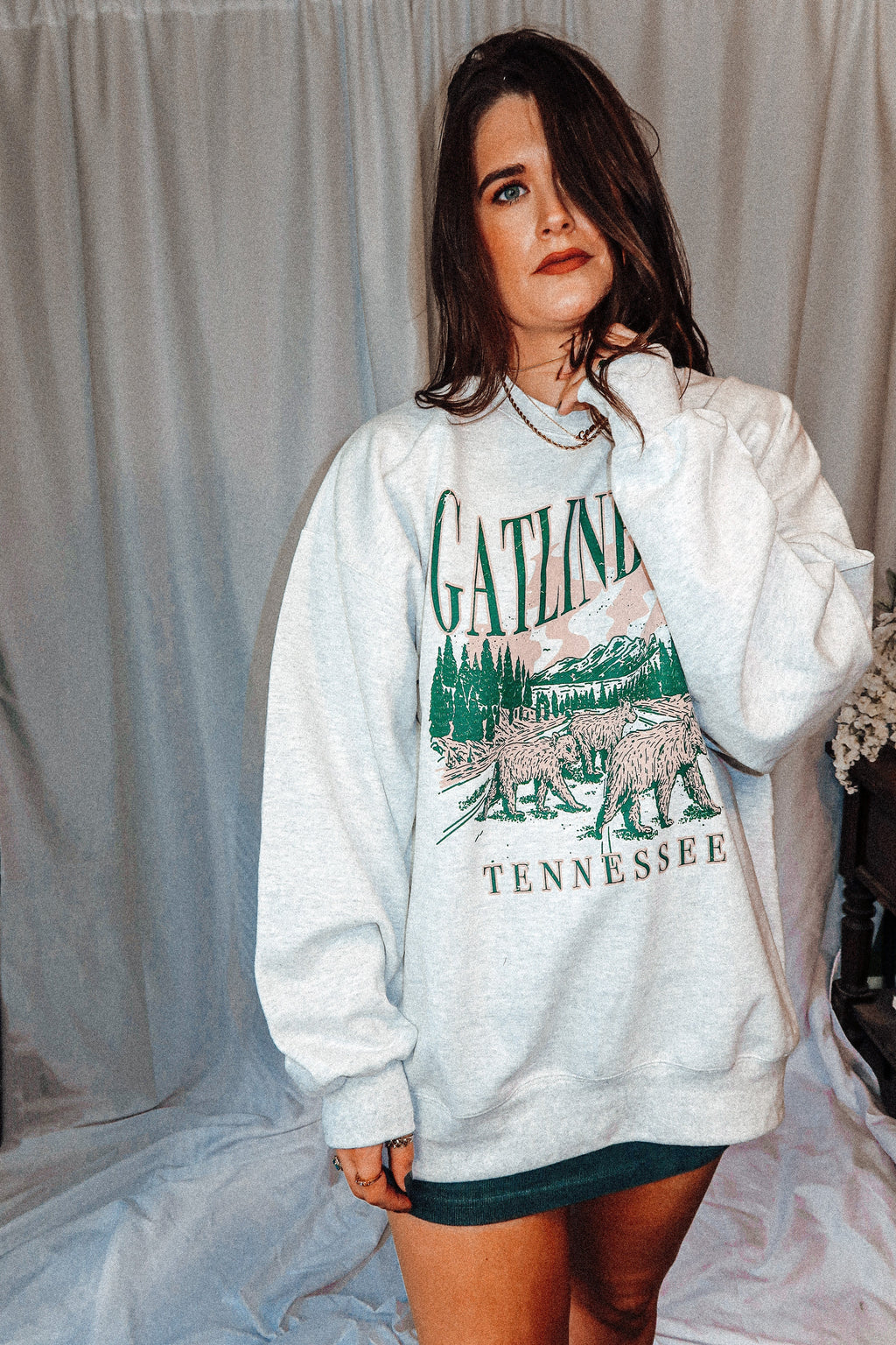 Underground OG: Gatlinburg Boxy Cotton 90s Sweatshirt